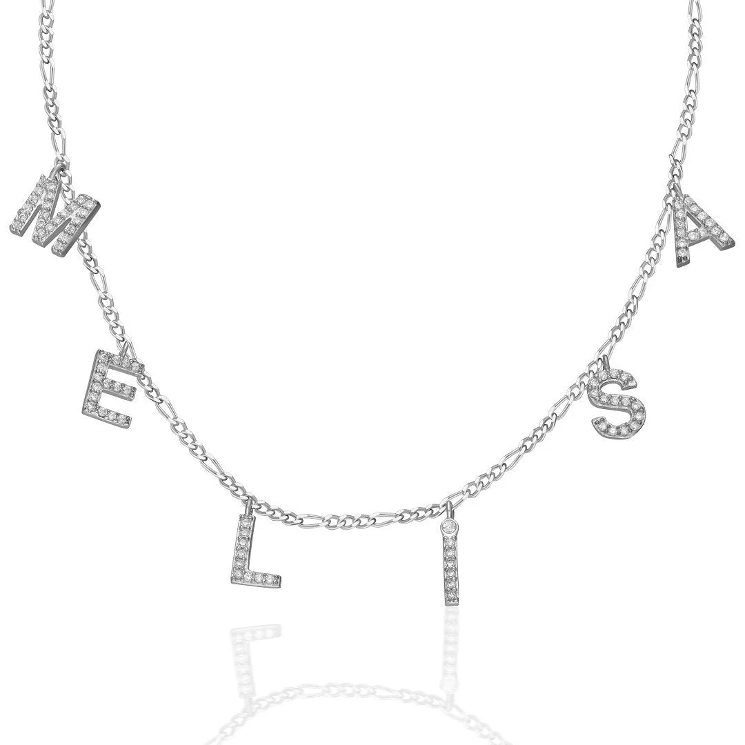 Chocker Zirkonia Namenskette